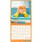 Avanti Cranky Kitties OFFICIAL | 2026 12 x 24 Inch (Hanging) Monthly Square Wall Calendar